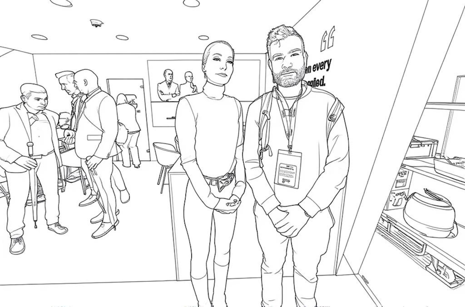 Vizita Gaston Glock 2005